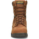 Carolina Men's Bruno Hi 8" Soft Toe Waterproof Slip Resistant Work Boot -Brown- CA8020 - Overlook Boots