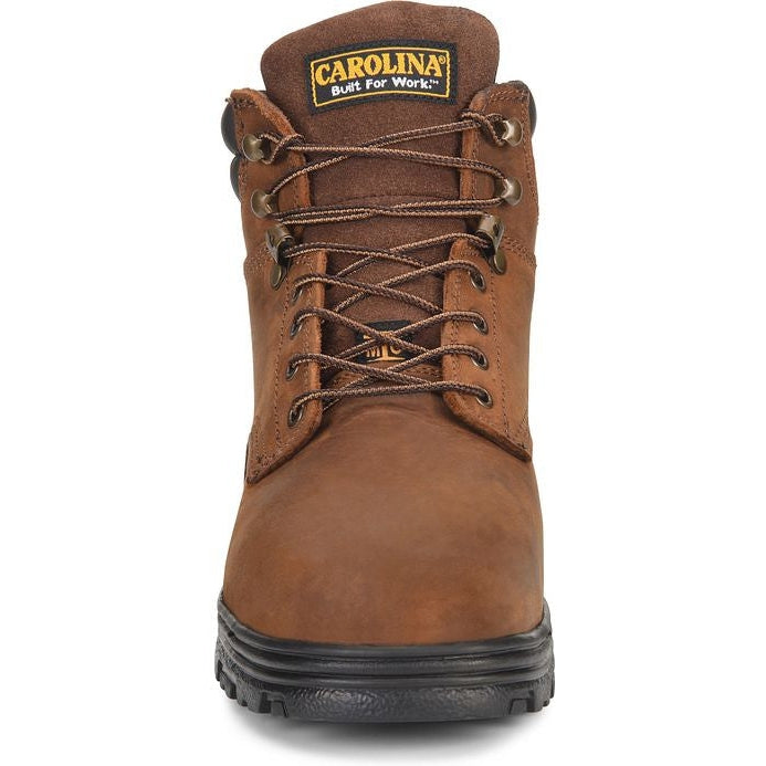 Carolina Men's Foreman 6" Steel Toe Waterproof Metguard Work Boot -Brown- CA3527 - Overlook Boots