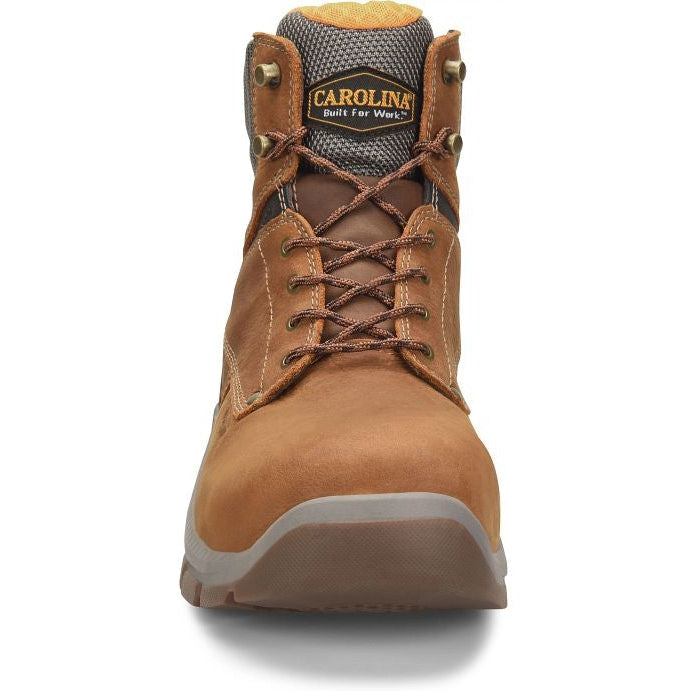 Carolina Men's Duke 6" WP Work Boot -Brown- CA5040  - Overlook Boots