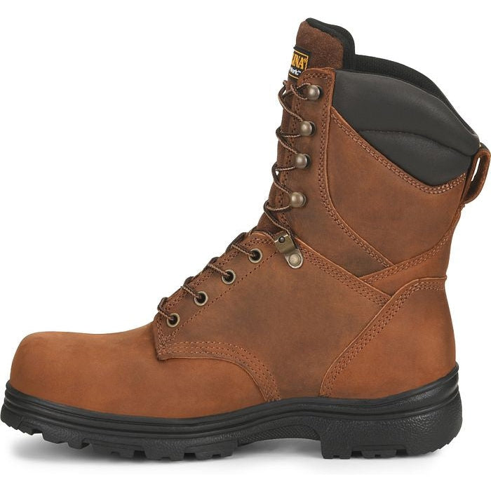 Carolina Men's Surveyor 8" Steel Toe WP Slip Resist Work Boot -Brown- CA3524  - Overlook Boots