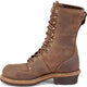Carolina Men's Linesman 10" Soft Toe Waterproof Slip Resistant Work Boot -Brown- CA904 - Overlook Boots