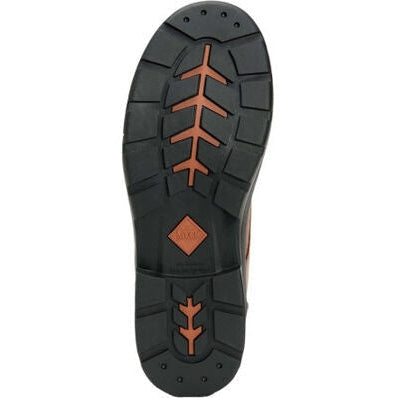 Muck Men's Chore Farm Leather Waterproof Lace Up Work Boot - Brown - CLLP-901 - Overlook Boots