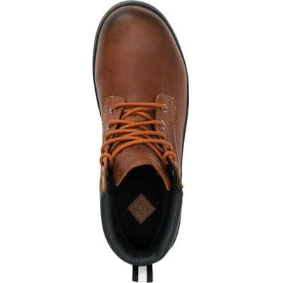 Muck Men's Chore Farm Leather WP Lace Up Work Boot - Brown - CLLP-901  - Overlook Boots