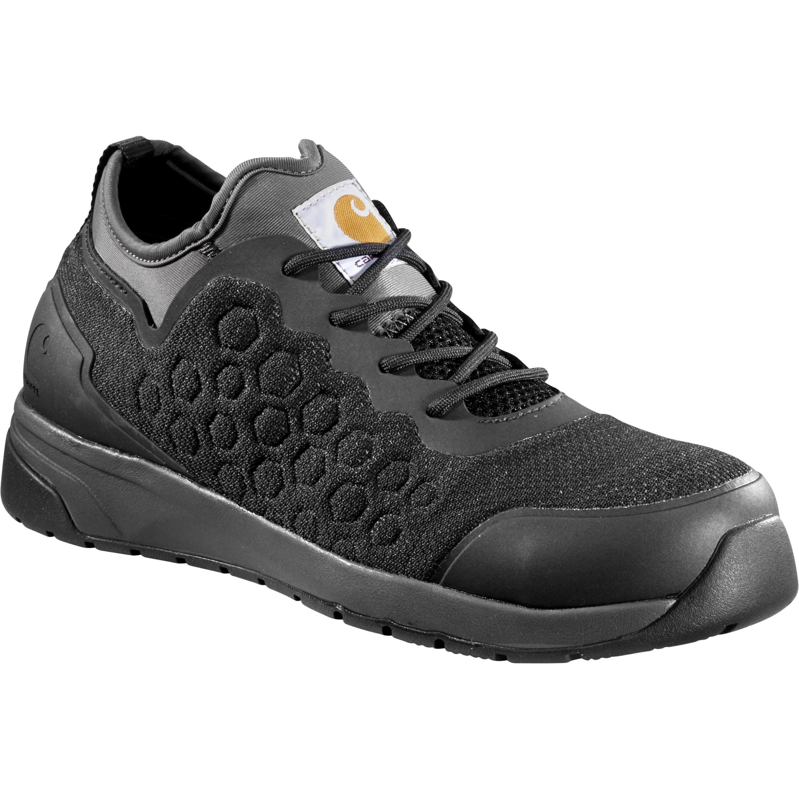 Carhartt Men's Force Nano Comp Toe Work Sneaker Shoe - Black - CMD3461 8 / Medium / Black - Overlook Boots