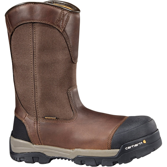 Carhartt Men's Ground Force 10" Composite Toe Waterproof Wellington Work Boot CME1355 - Overlook Boots