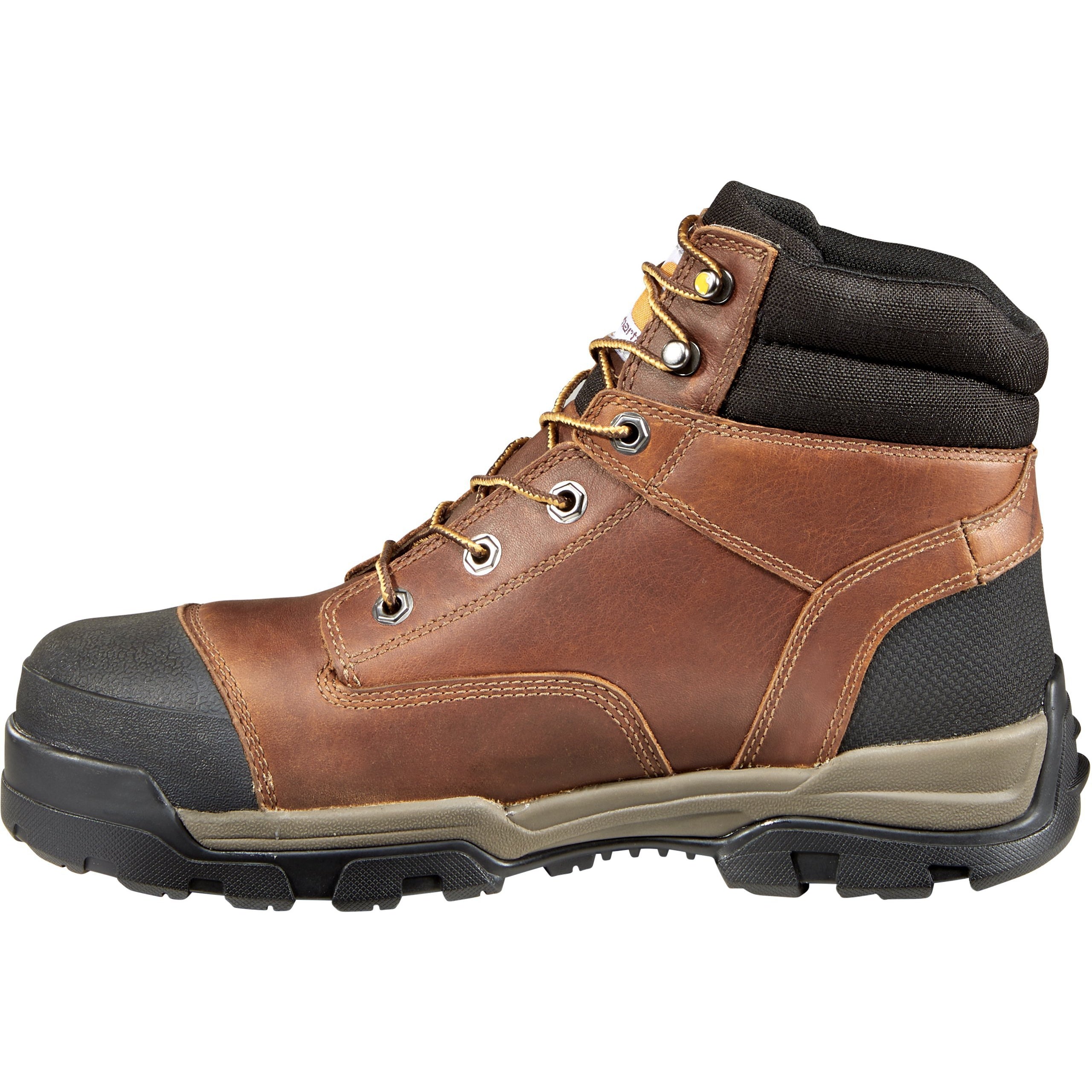 Carhartt Men's Ground Force 6" Comp Toe WP Work Boot - Brown - CME6355  - Overlook Boots