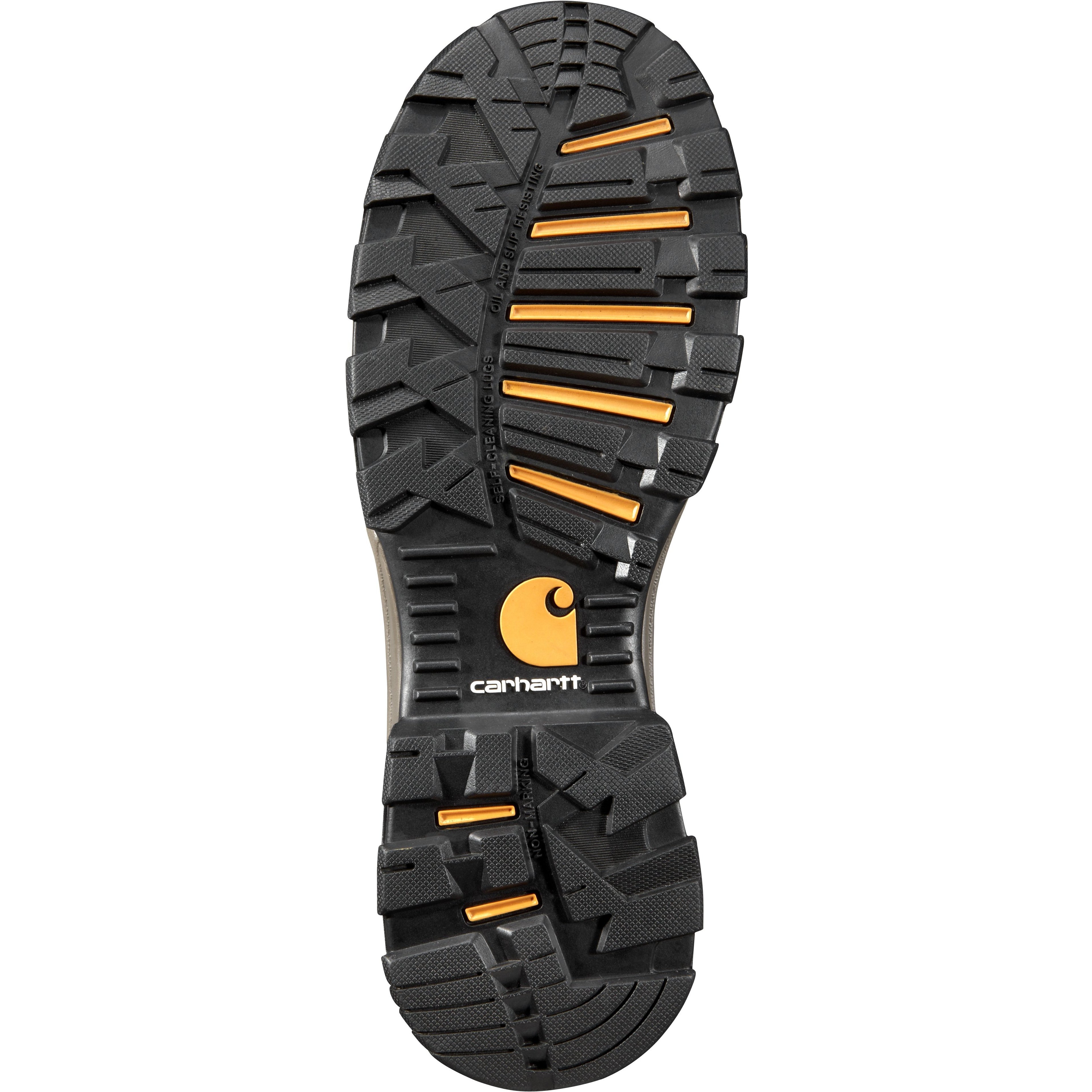 Carhartt Men's Ground Force 8" Composite Toe Waterproof Work Boot - Brown - CME8355 - Overlook Boots