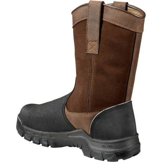 Carhartt Men's Wellington 11" Composite Toe Waterproof Metguard Work Boot - CMF1721 - Overlook Boots