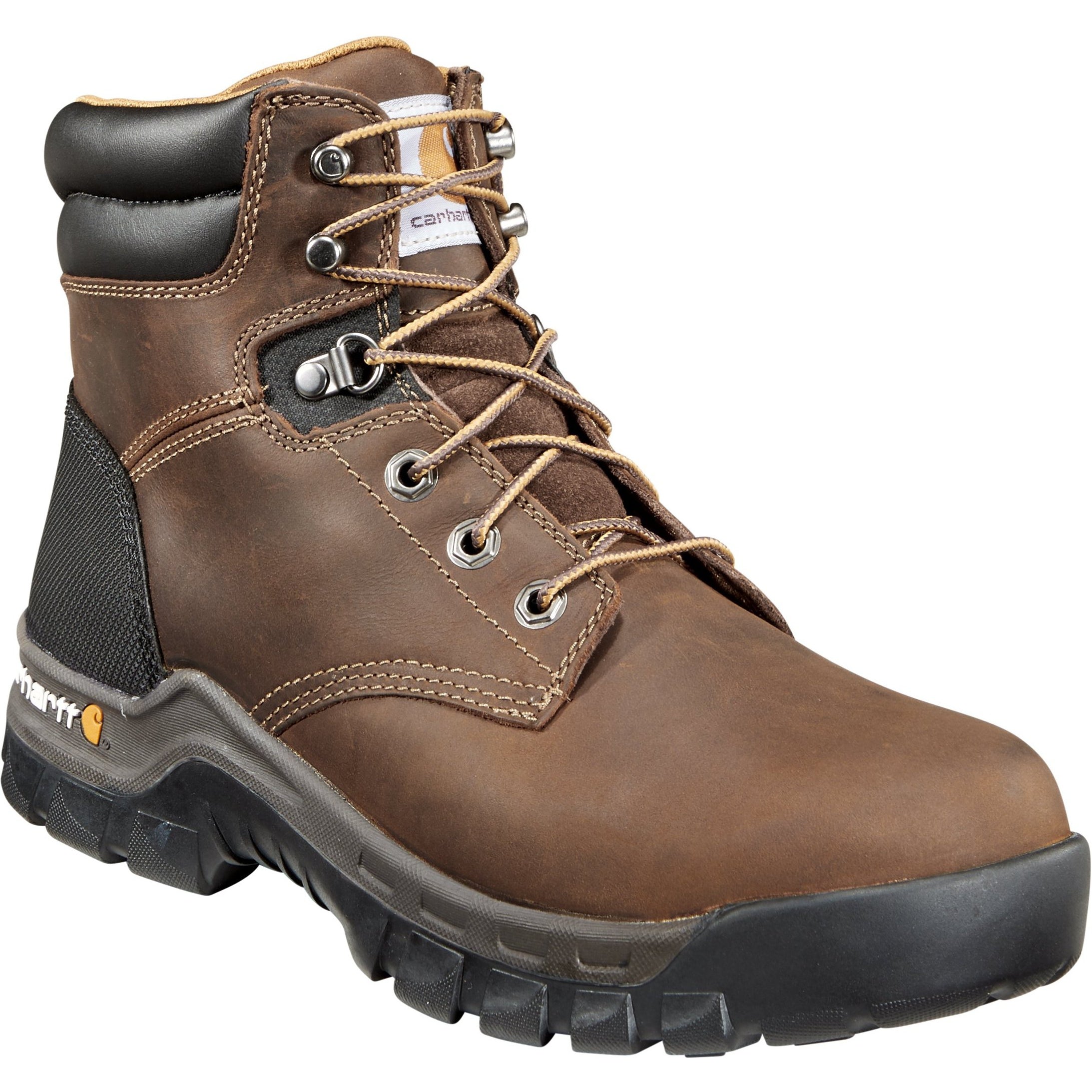 Carhartt Men's Rugged Flex 6" Soft Toe Work Boot - Brown - CMF6066 8 / Medium / Brown - Overlook Boots