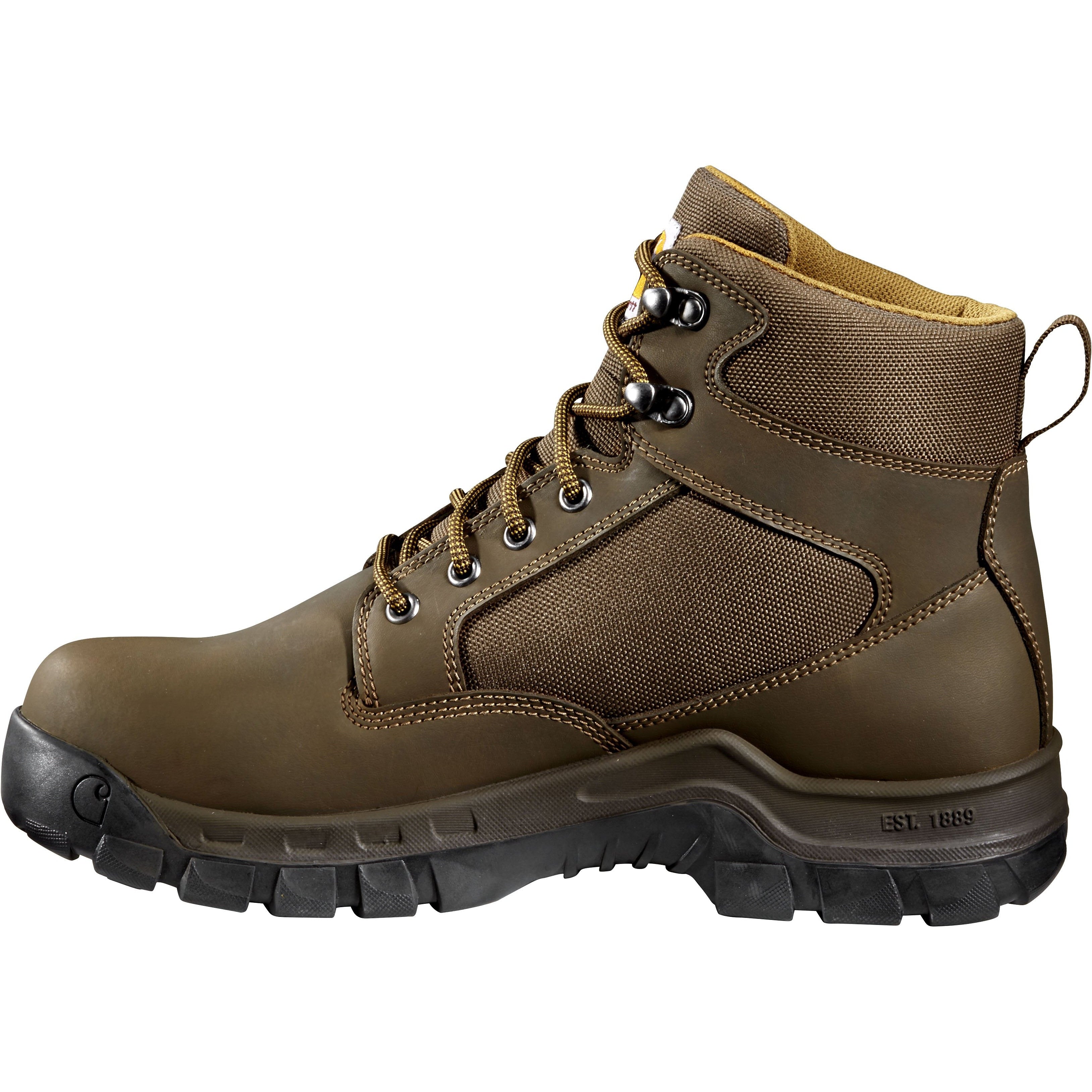 Carhartt Men's Rugged Flex 6" Steel Toe Waterproof Work Boot - Brown - FF6213-M - Overlook Boots