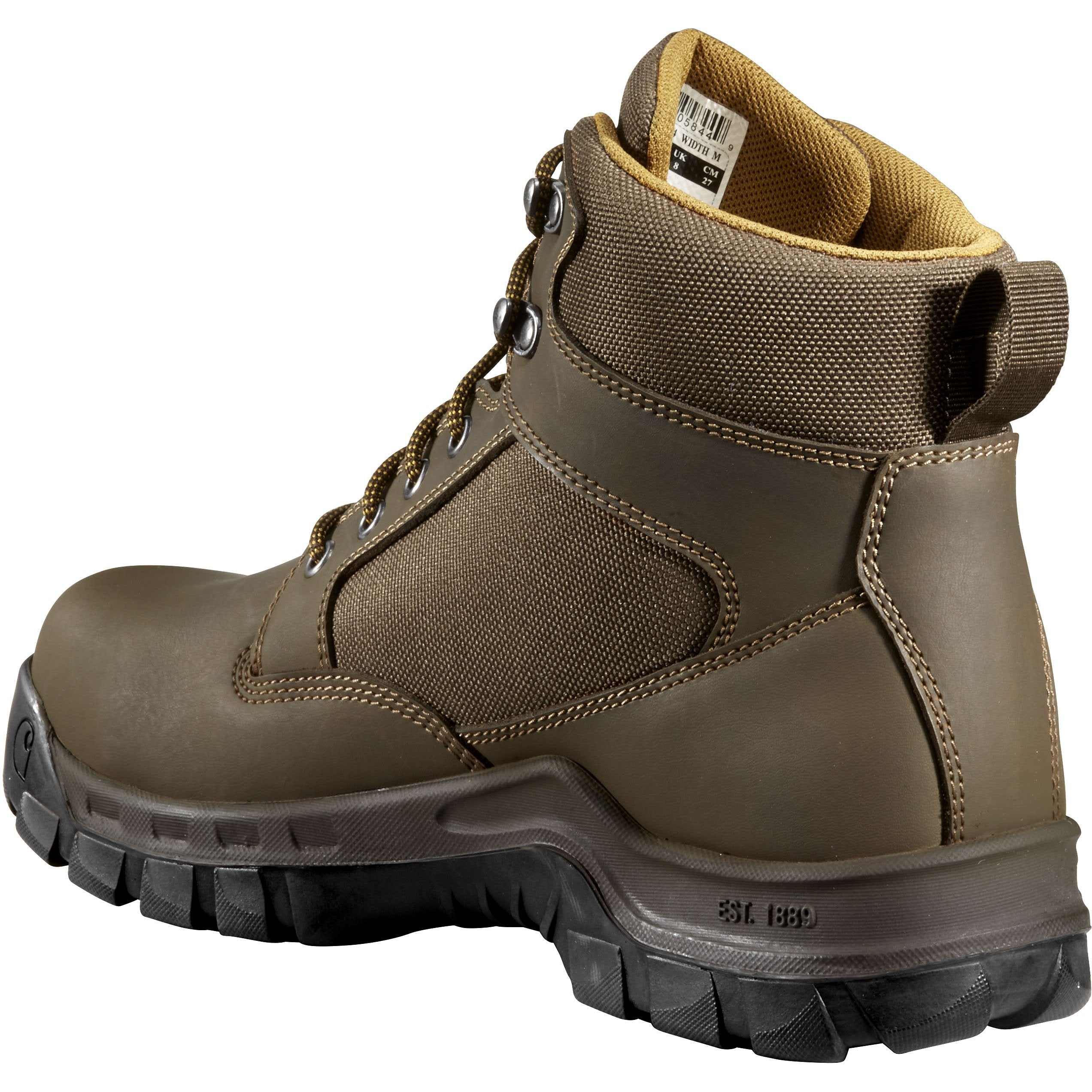 Carhartt Men's Rugged Flex 6" Steel Toe Waterproof Work Boot - Brown - FF6213-M - Overlook Boots