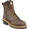 Carhartt Men's 8" Composite Toe Waterproof Logger Work Boots - Brown - CML8360 8.0 / Medium / Brown - Overlook Boots