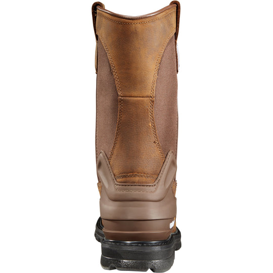 Carhartt Men's 11" Soft Toe Waterproof Wellington Work Boot - Brown - CMP1100 - Overlook Boots
