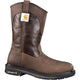 Carhartt Men's Rugged Flex 11" Square Steel Toe Well. Work Boot CMP1218 8 / Medium / Brown - Overlook Boots