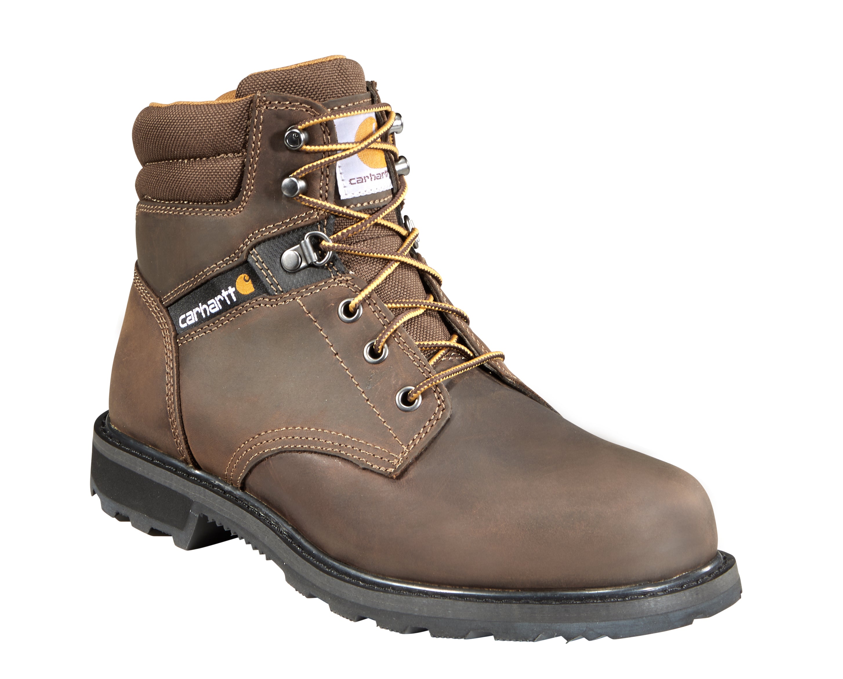 Carhartt Men's 6" Steel Toe Work Boot - Brown - CMW6274  - Overlook Boots