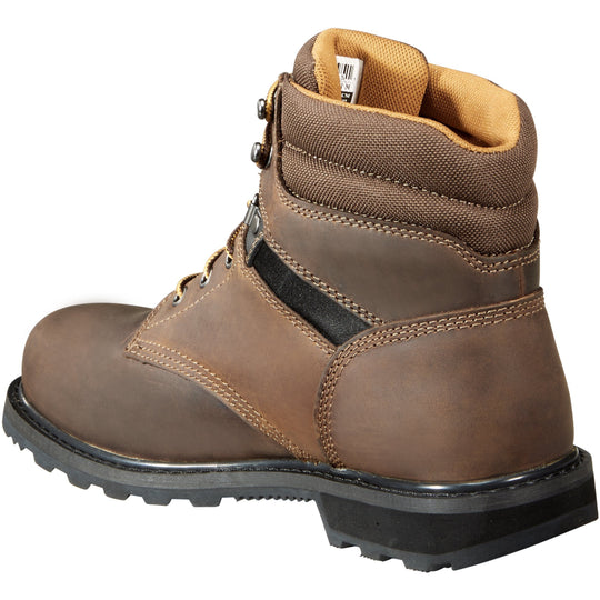 Carhartt Men's 6" Soft Toe Work Boot - Brown - CMW6174  - Overlook Boots