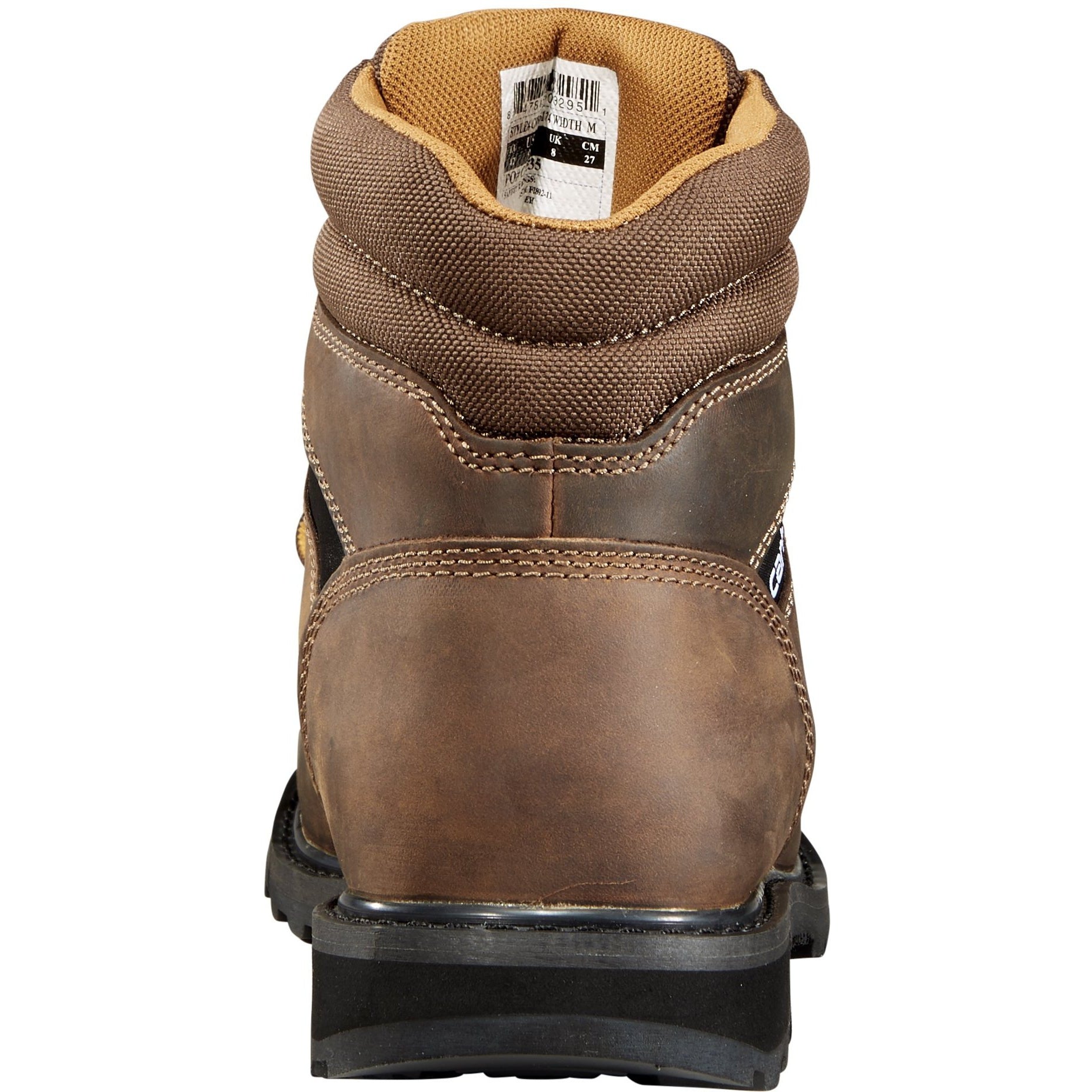 Carhartt Men's 6" Soft Toe Work Boot - Brown - CMW6174  - Overlook Boots