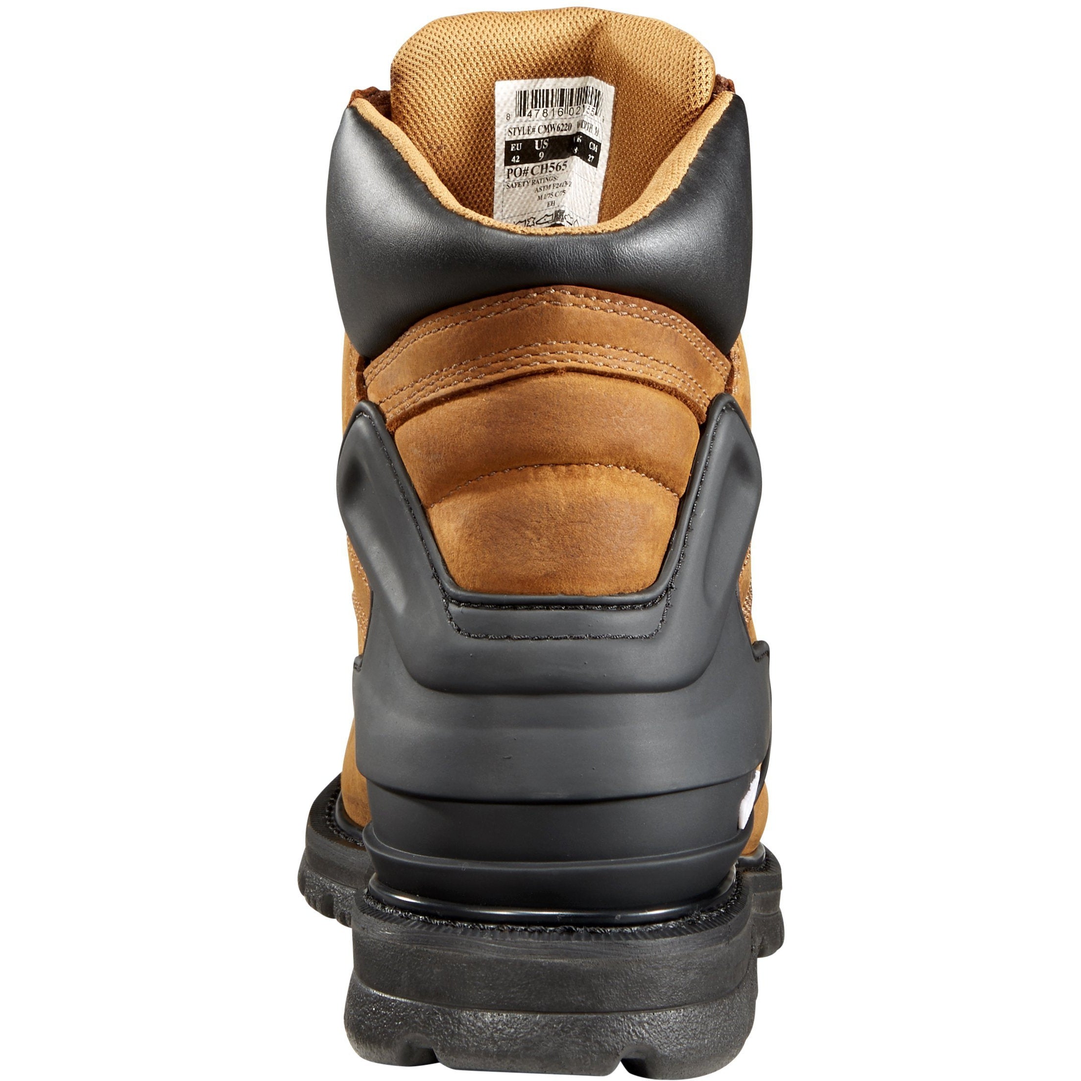 Carhartt Men's 6" Steel Toe Waterproof Work Boot - Brown - CMW6220  - Overlook Boots