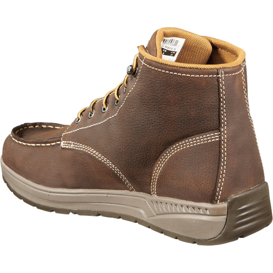 Carhartt Men's 4" Lightweight Soft Toe Wedge Work Boot Brown - CMX4023  - Overlook Boots