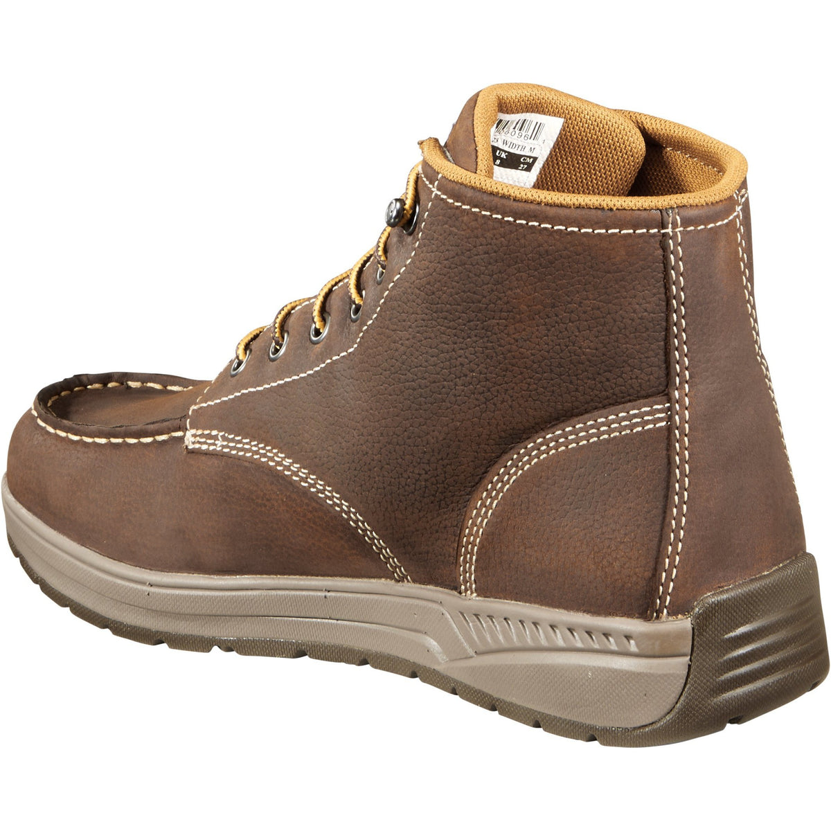 CARHARTT Men\'s Size 10.5 M CMX4023 Lightweight Casual Wedge Brown Work Boots Carhartt Men main image 3