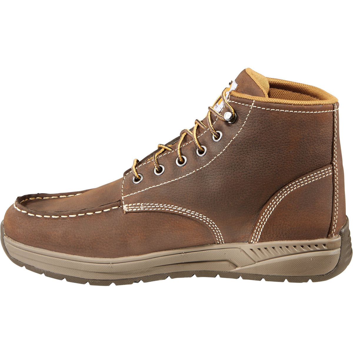 Carhartt Men\'s Size 13 Moc Toe Wedge Chukka Soft Toe Work Boot Brown CMX4023 Carhartt Men main image 3