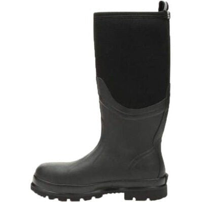 Muck Men's Chore Cool Tall Steel Toe WP Work Boot - Black - CSCT-000  - Overlook Boots