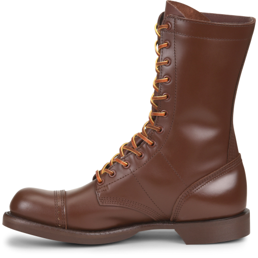 Corcoran Men's Historic 10" Soft Toe USA Made Military Jump Boot- Brown- CV1511  - Overlook Boots