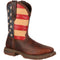 Durango Men's Rebel 11" Steel Toe Western Flag Boot - Brown - DB020 7.0 / Medium / Brown - Overlook Boots