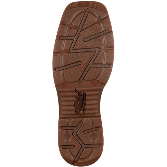 Durango Men's Rebel 11" Steel Toe Western Flag Boot - Brown - DB020  - Overlook Boots