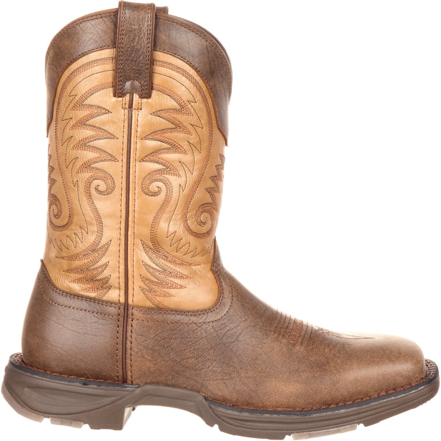 Durango Men's Ultra-Lite 11" Square Toe Western Boot - Brown - DDB0109  - Overlook Boots