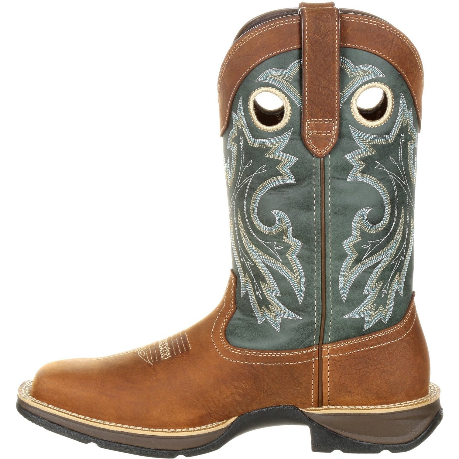 Durango Men's Rebel 12" Square Toe Pull-On Western Boot- Clover DDB0131  - Overlook Boots