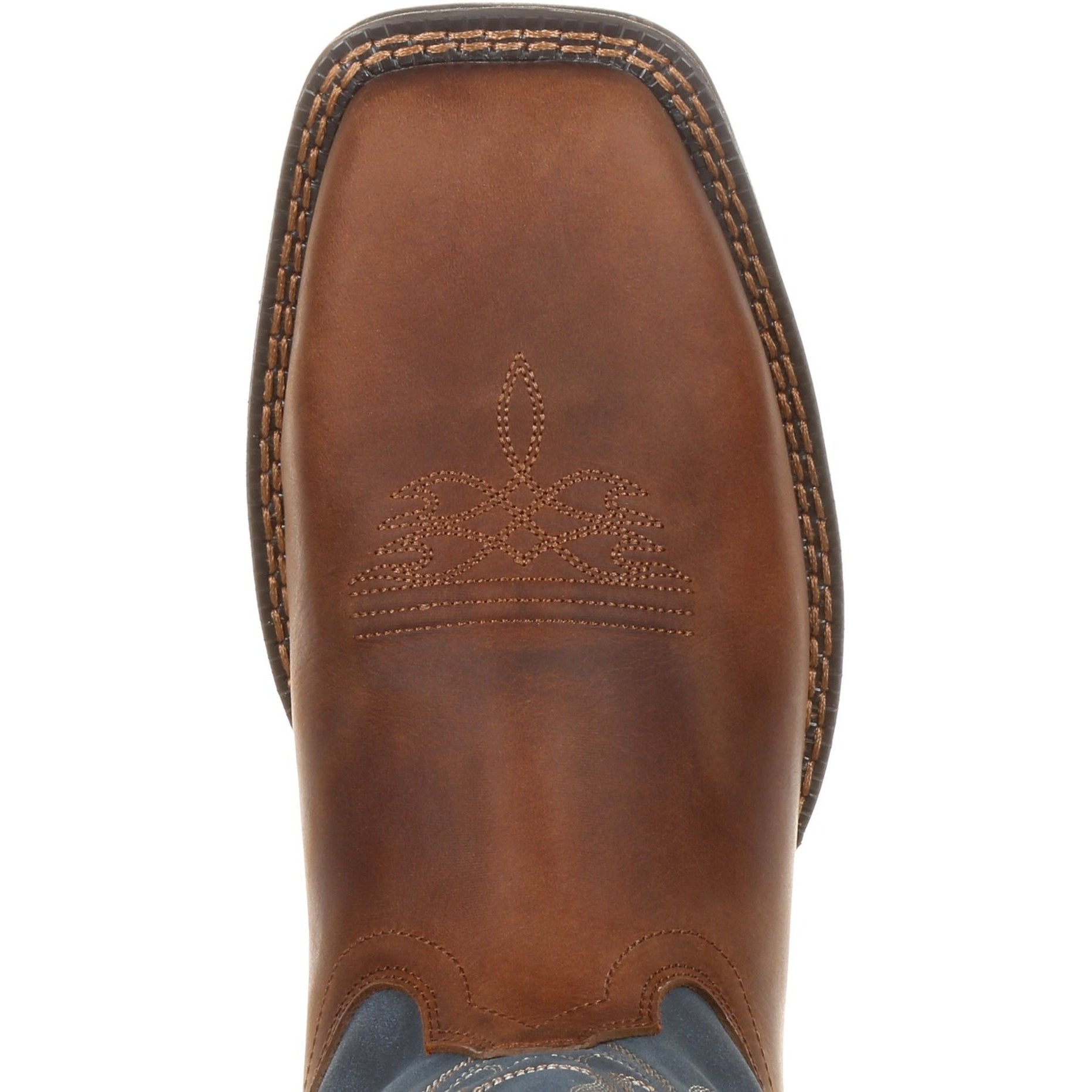 Durango Men's Rebel 12" Steel Toe Pull-On Western Boot- Brown- DDB0134  - Overlook Boots