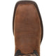 Durango Men's Rebel 12" Square Toe Pull-On Western Boot Chocolate DDB0135  - Overlook Boots