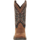Durango Men's Rebel 12" Square Toe Pull-On Western Boot Chocolate DDB0135  - Overlook Boots
