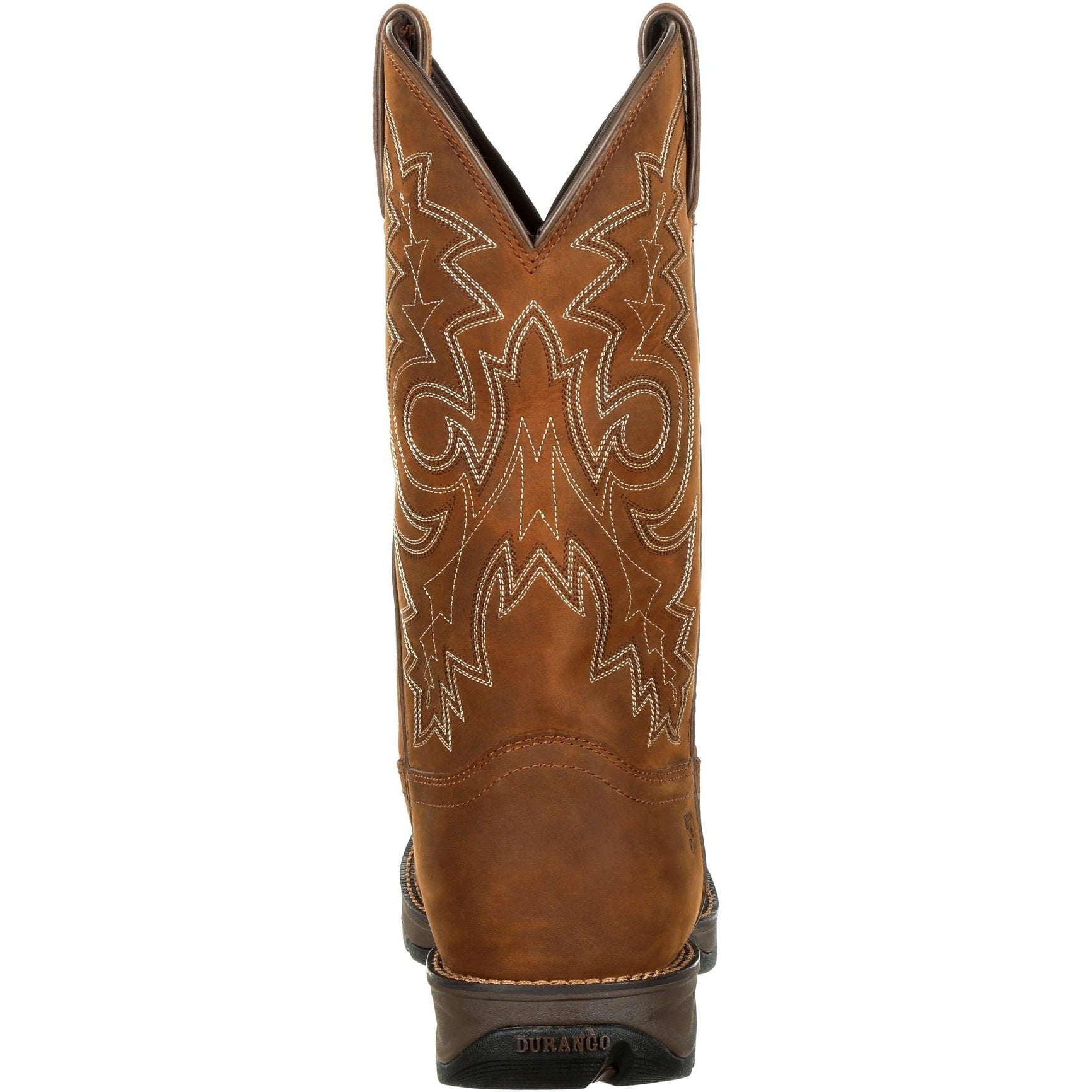 Durango Men's Rebel 12" Round Toe Waterproof Western Boot - Brown - DDB0163 - Overlook Boots