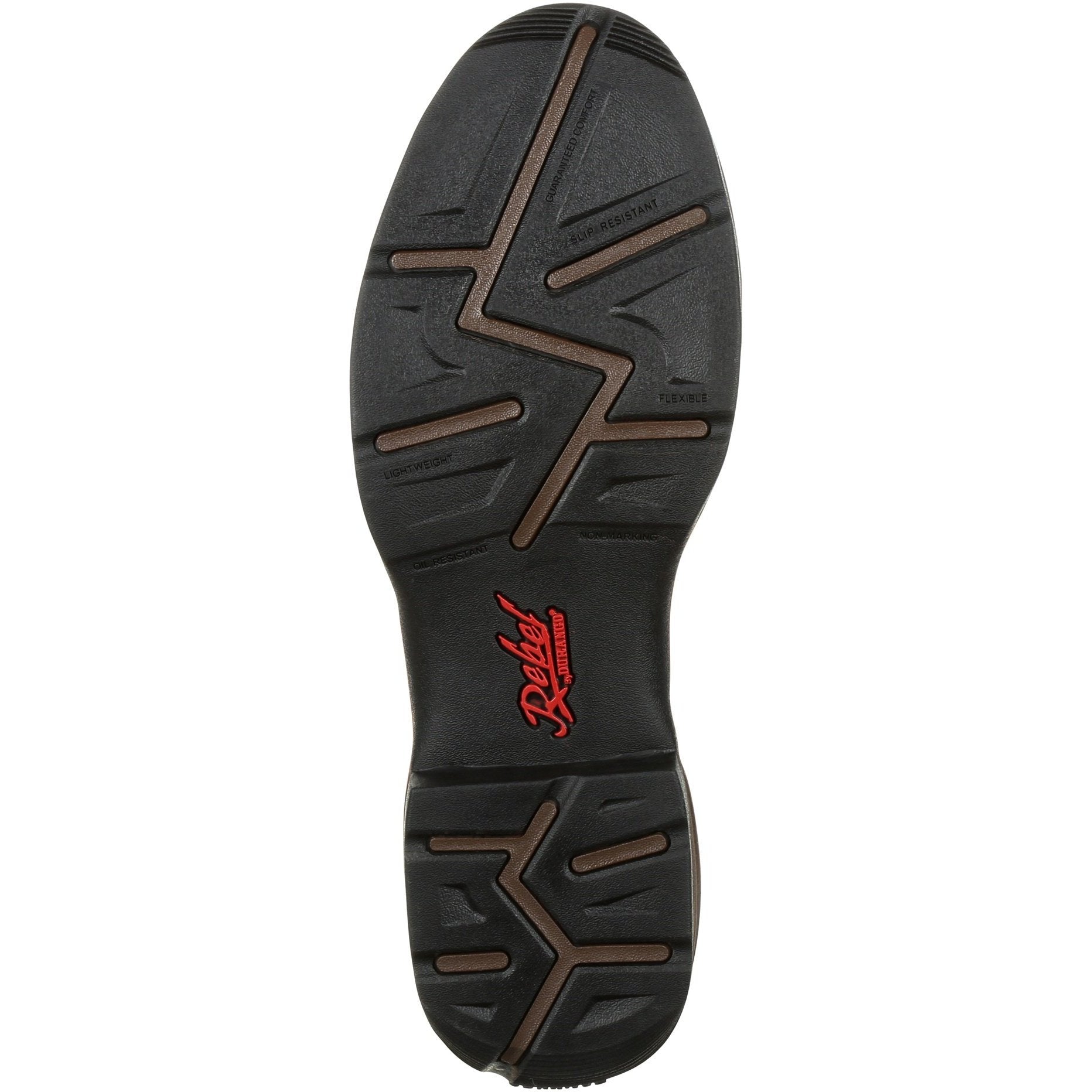 Durango Men's Rebel 12" Round Toe Waterproof Western Boot - Brown - DDB0163 - Overlook Boots