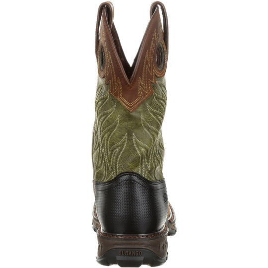 Durango Men's Maverick XP 11" Square Toe Waterproof Western Work Boot- DDB0177 - Overlook Boots