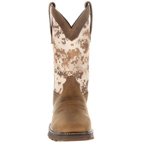 Durango Men's Maverick XP 12" Steel Toe Waterproof Western Work Boot - DDB0207  - Overlook Boots