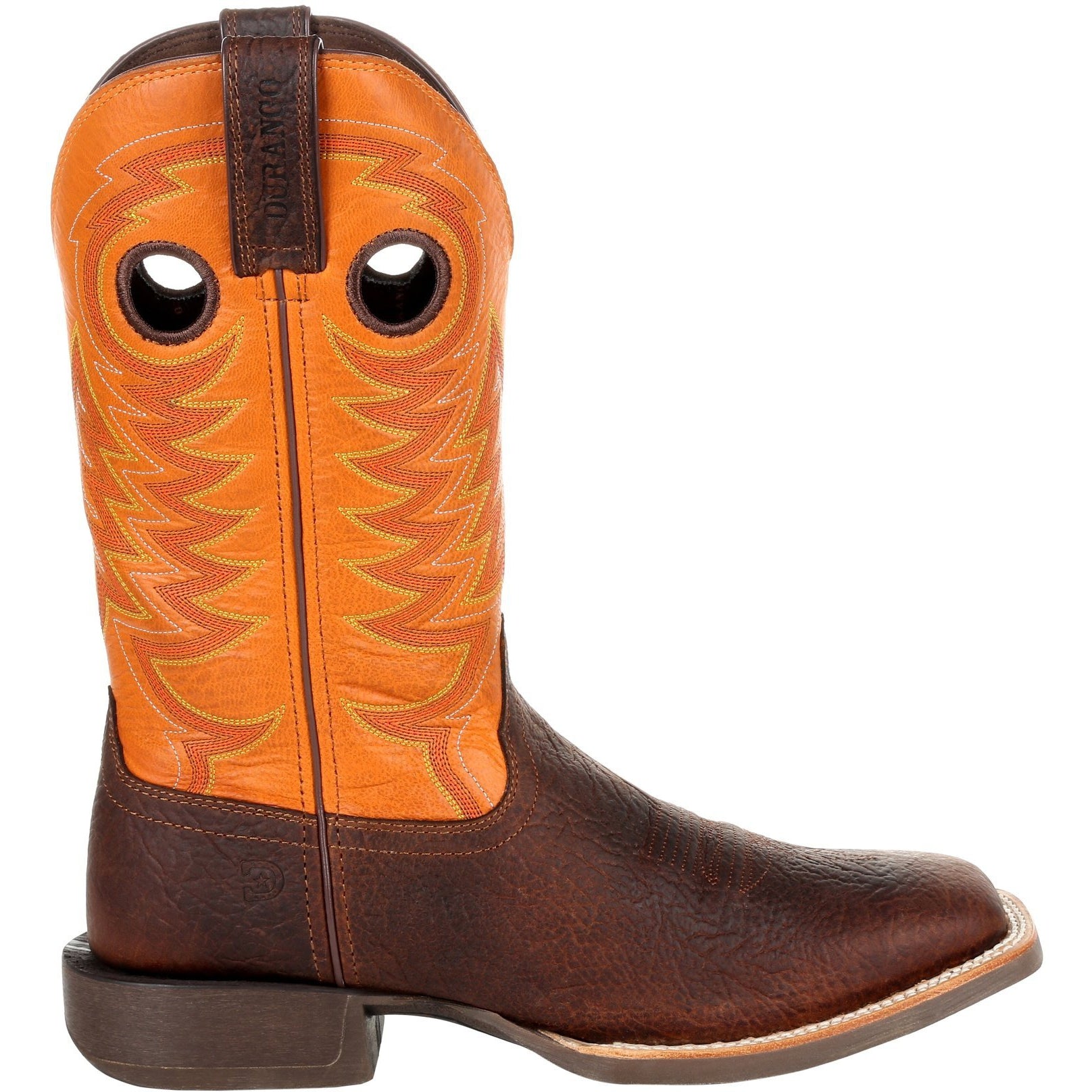 Durango Men's Rebel Pro 12" Square Toe Western Boot - Orange - DDB0230  - Overlook Boots