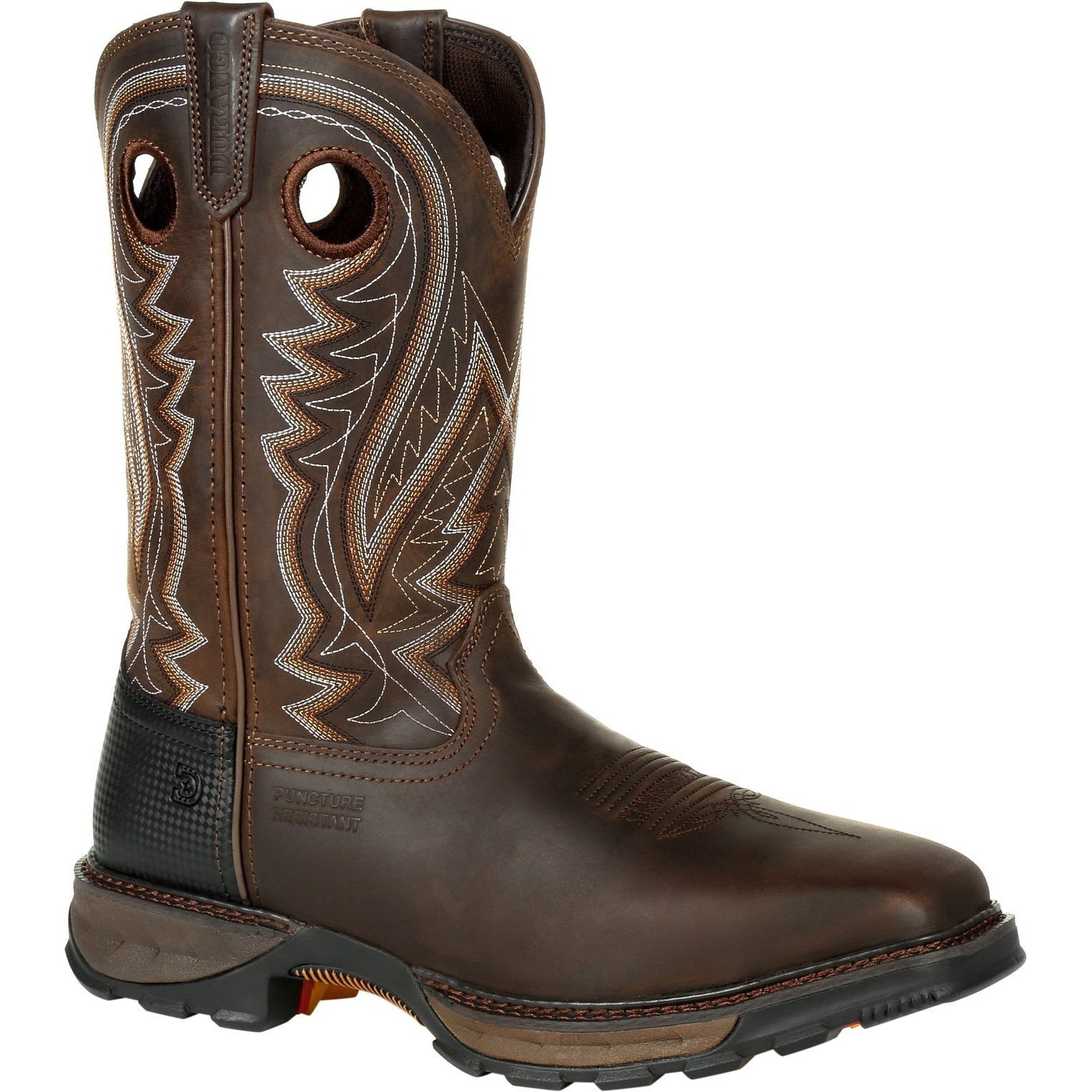 Durango Men's Maverick XP 11" Steel Toe Western Work Boot - DDB0269 7 / Medium / Brown - Overlook Boots