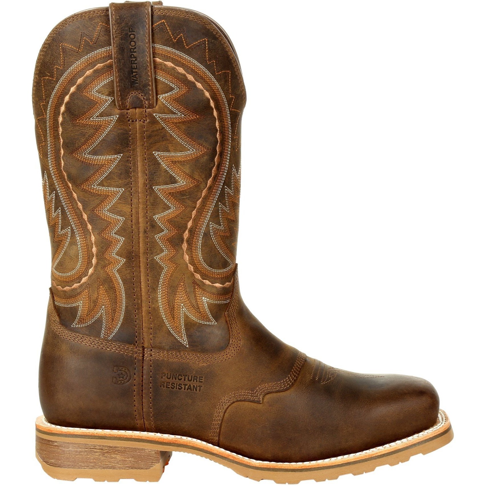 Durango Men's Maverick Pro 12" Stl Toe WP Western Work Boot - DDB0297  - Overlook Boots