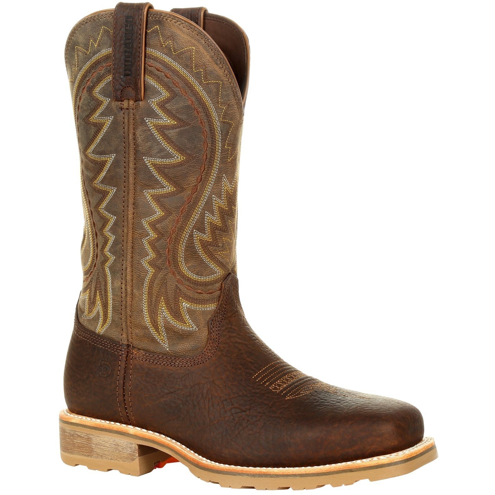 Durango Men's Maverick Pro 12" Steel Toe Western Work Boot - DDB0298 7 / Medium / Brown - Overlook Boots