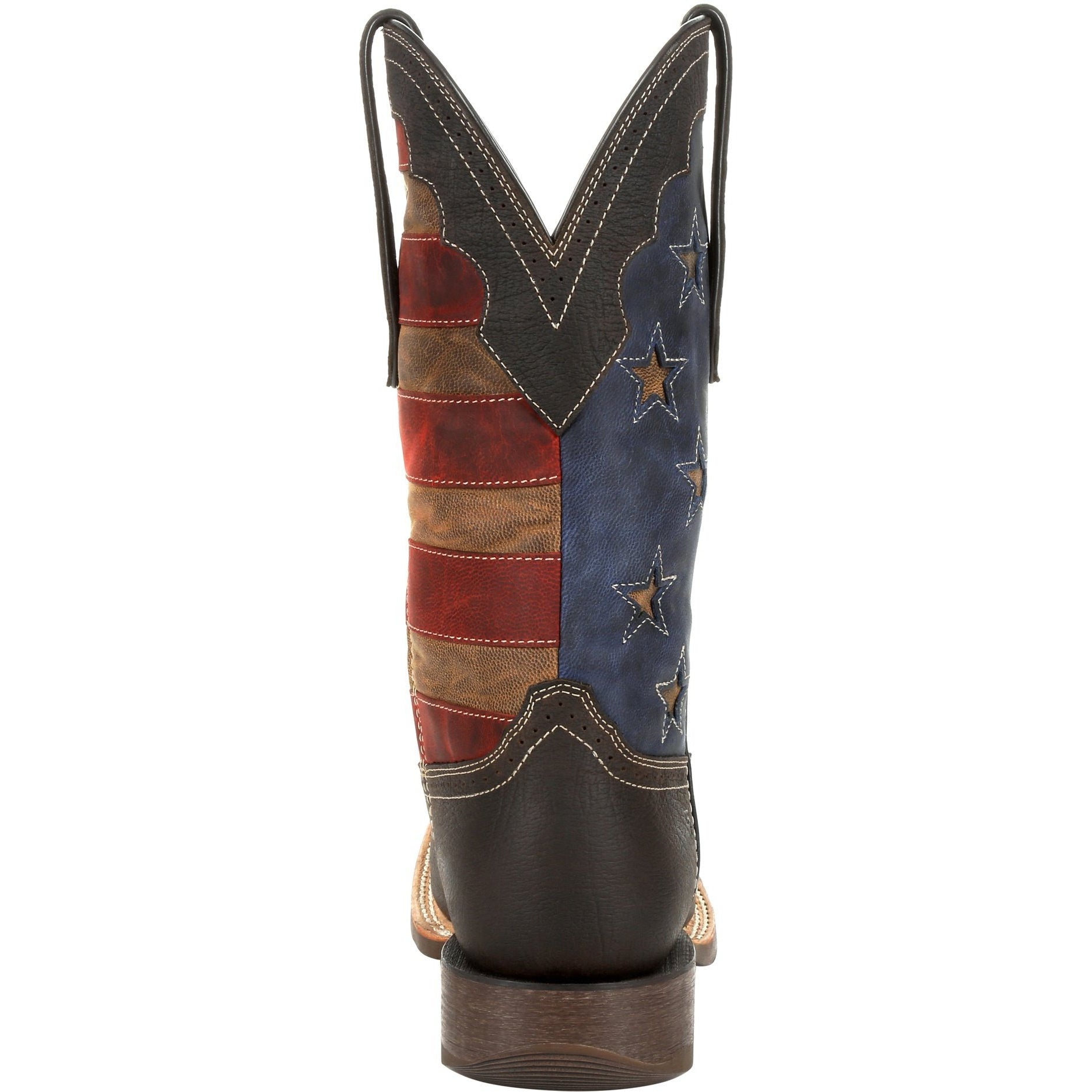 Durango Men's Rebel Pro Vintage Flag 12" Sqr Toe Western Boot - DDB0303  - Overlook Boots
