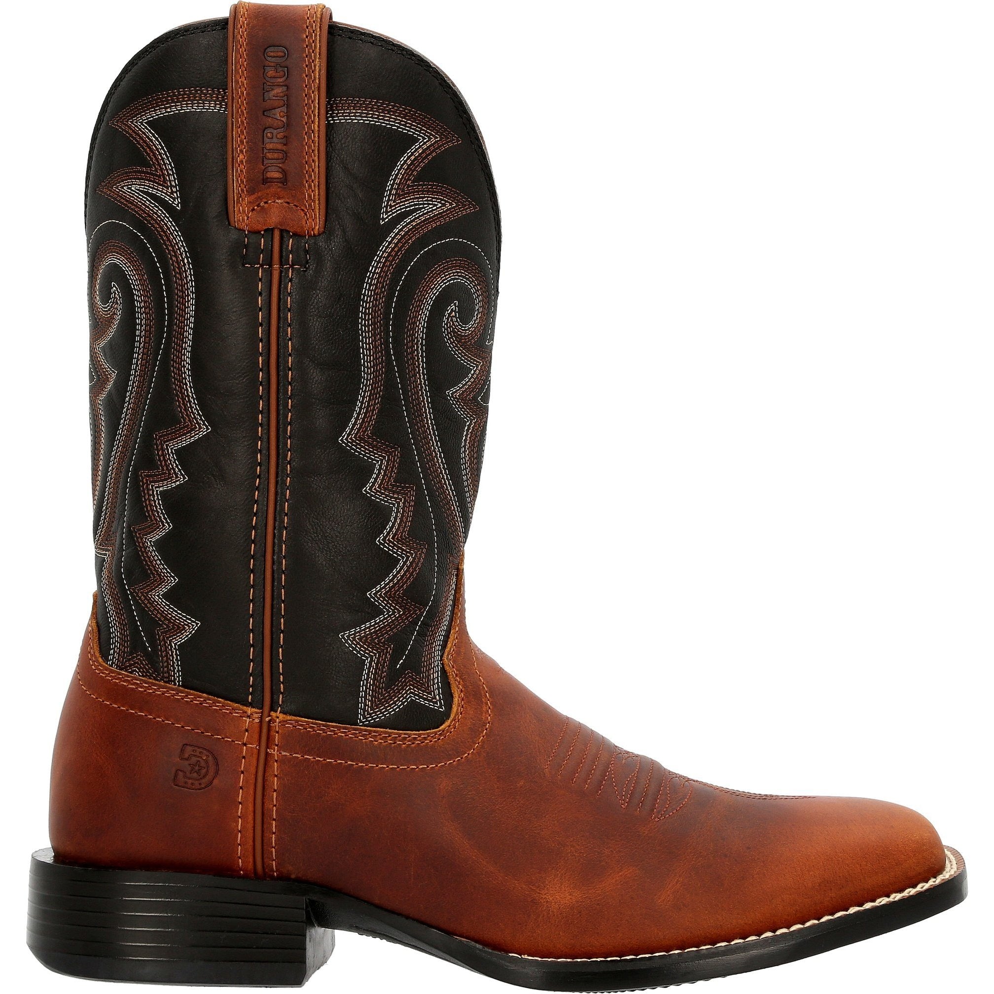 Durango Men's Westward™ 11" Square Toe Pull-On Western Boot - DDB0339  - Overlook Boots