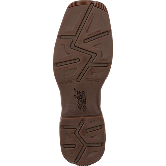 Durango Men's Rebel 12" Square Toe Waterproof Western Boot - Russet - DDB0361 - Overlook Boots