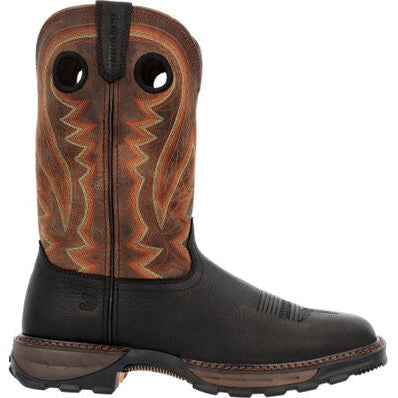 Durango Men's Maverick XPâ„¢ 11" Slip Resist Western Boot -Onyx- DDB0402 7 / Medium / Brown - Overlook Boots