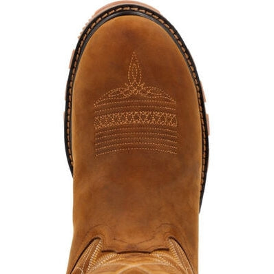 Durango Men's Maverick Xp 11" Waterproof Steel Toe Work Boot -Brown- DDB0403 - Overlook Boots