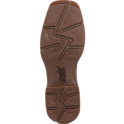 Durango Men's Rebel By Mexico Flag 11" Steel Toe Western Boot -Brown- DDB0431 - Overlook Boots