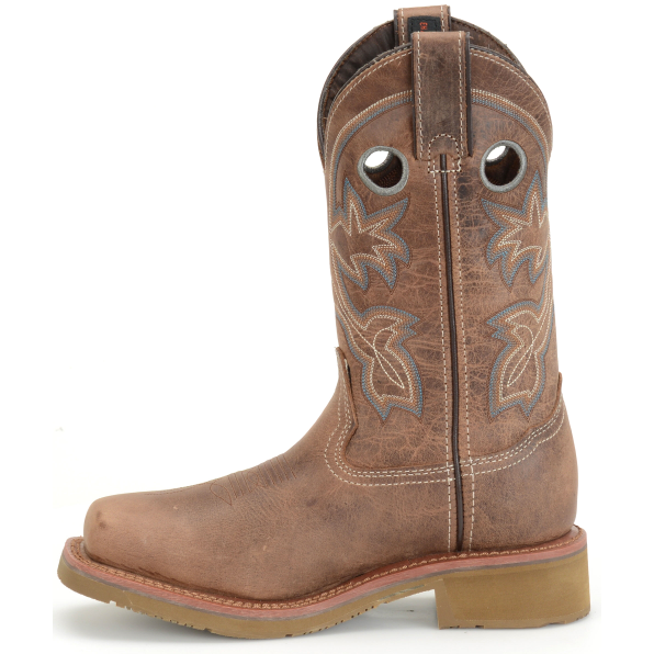 Double H Women's Haddie 11" Comp Toe Western Work Boot- Brown - DH2411  - Overlook Boots