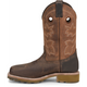 Double H Men's Abner 12" Square Toe Waterproof Western Work Boot - Brown - DH4353 - Overlook Boots